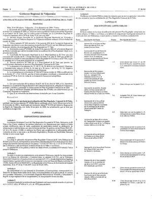 Plan Regulador Comunal El Tabo -ORDENANZA-