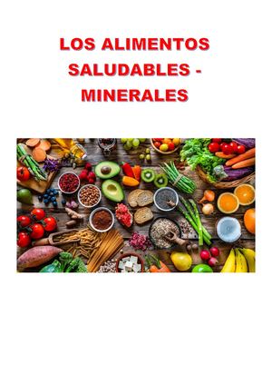 Deficiencia De Minerales