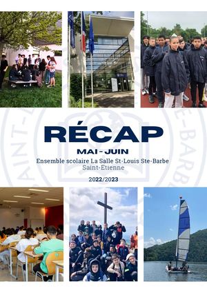 Le Récap 3 - Mai Juin 2023 - La Salle St Etienne