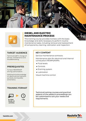 EN - Basic Knowledge Training Sheets