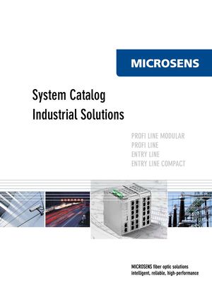 MICROSENS Industrial Solutions 2014 EN
