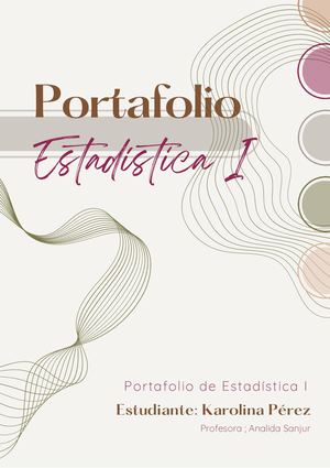Portafolio Official De Estadistica