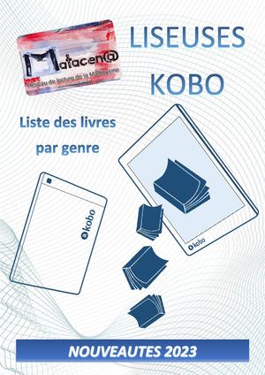 Liste Livres Numériques 2023