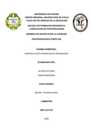 Dinámicas de grupos para la atención psicopedagógica