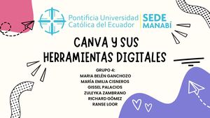 Canva Y Sus Herramientas Digitales