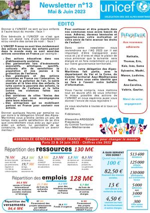 Newsletter Mai Juin 2023
