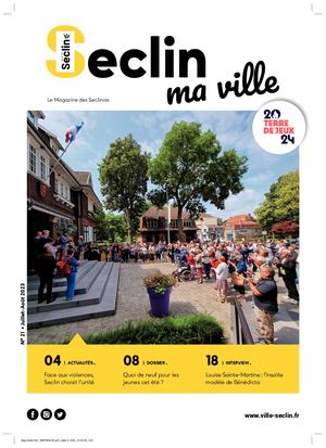 Seclin Ma Ville n°21 - Juillet - Août