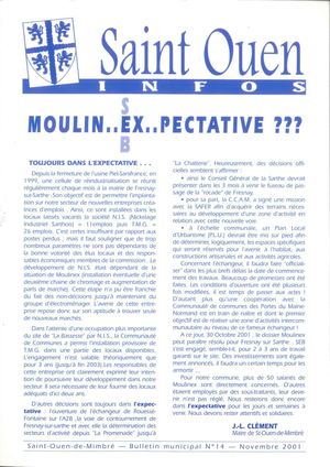 ST OUEN DE MIMBRE - novembre 2001 - n°14