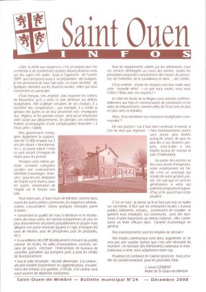 ST OUEN DE MIMBRE - décembre 2008 - n°24