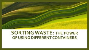 Sorting Waste