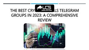The Best Crypto Signals Telegram Groups