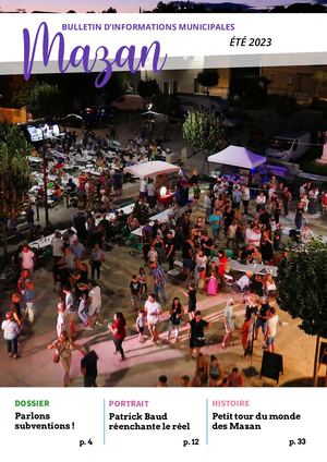 Mazan Infos été 2023