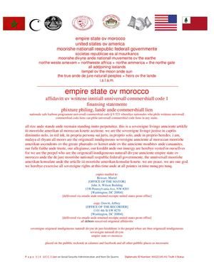 UCC 1 LIEN On Social Security Administration Pdf - Malaya El Rhyam