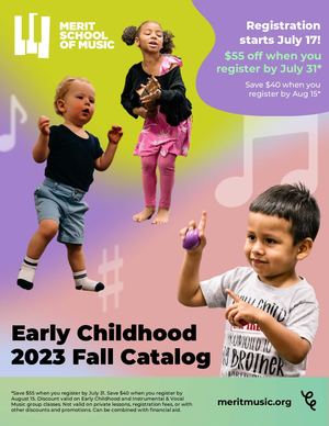 MERIT FALL 2023 EARLY CHILDHOOD COURSE CATALOG
