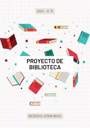 Proyecto de Biblioteca - 6°D