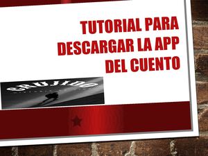 Tutorial para descargar e instalar la App