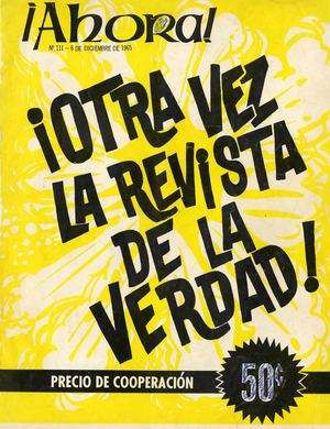 Revista Ahora 0111 - 06 Dic 1965