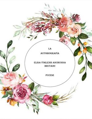 Autobiografía Personal