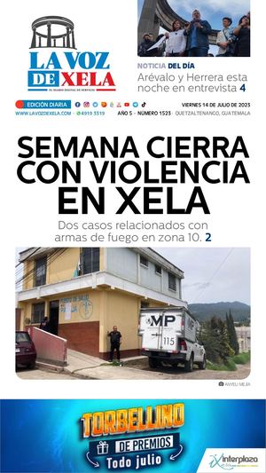 EDICIÓN DIGITAL #1523 del diario LA VOZ DE XELA