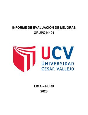 Informe de Evaluación de Mejoras - Grupo N°01