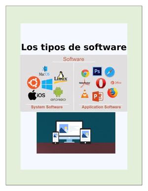 Los Tipos De Software