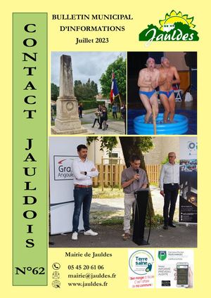 Contact Jauldois N°62 Juillet 2023