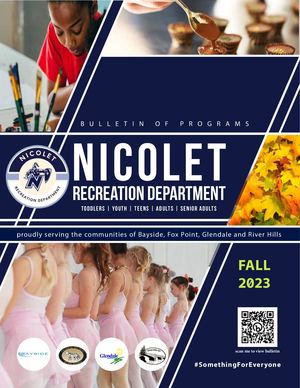 2023 Nicolet Recreation Department Fall Bulletin