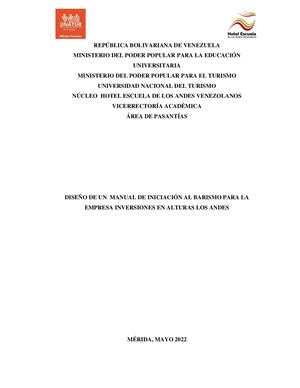 Informe N°1710 Pasantia Administrativa Trabajo De Grado 2022