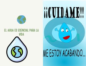 Diptico Cuidado Del Agua
