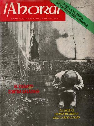 Revista Ahora 0562 - 19 Ago 1974
