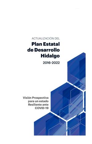 Plan Estatal De Desarrollo