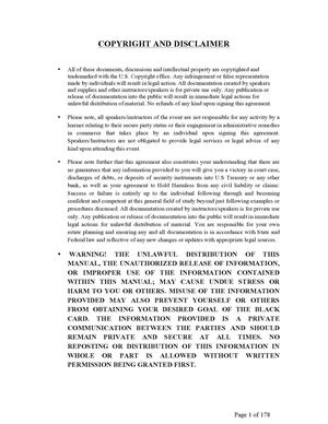 Secured Party Instruction Manual