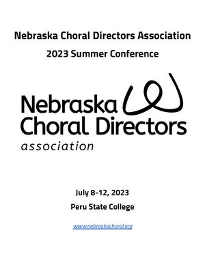 NCDA 23 Summer Conference Program