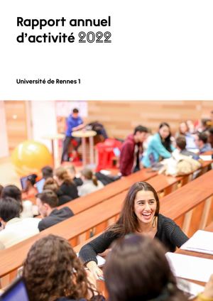 Rapport annuel d'activité 2022