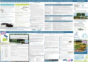 Dépliant Pêche Dans Le Loiret 2023