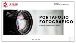 Portafolio Fotografico Meyli Huanca