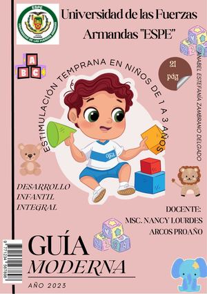 “Desarrollo De Sentidos, Percepción, Atención, Concentración Y Desarrollo Psicomotor A Través De La Estimulación Temprana”