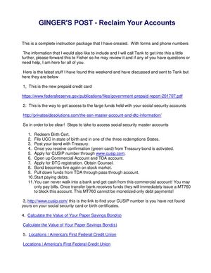 Reclaim Your Accounts