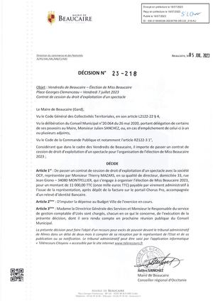 Fichier Parution Des Décisions 23 218 à 23 219 Du 18 07 2023