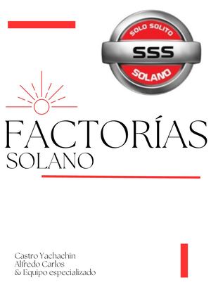 Catalogo Factorías Solano