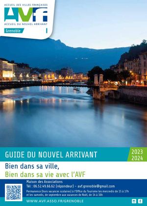 Guide Pratique AVF Bienvenue à Grenoble 2023-2024