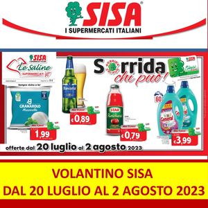 Volantino SISA Marsala dal 20 Luglio al 2 Agosto 2023
