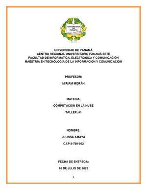 Actividad 1 Julissa Amaya