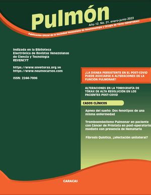 Revista Pulmón No 21 Enero Junio 2023