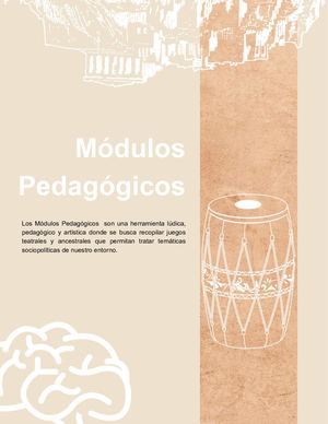 Módulos De Pedagogía