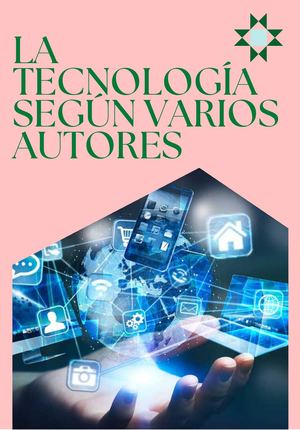 Revista Sobre La Tecnologia Segun Autores