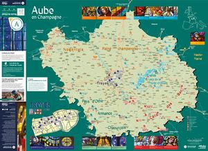 Carte Route du Vitrail