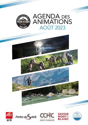 Programme Animation Vallée d'Aulps - août 2023