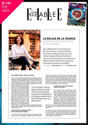 Article Elle A Table Relais de la Source