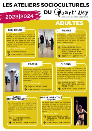 Les Ateliers Socioculturels Du Quart'ney 23-24